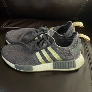 Adidas NMD 9 Gray/White/Gold Sneakers